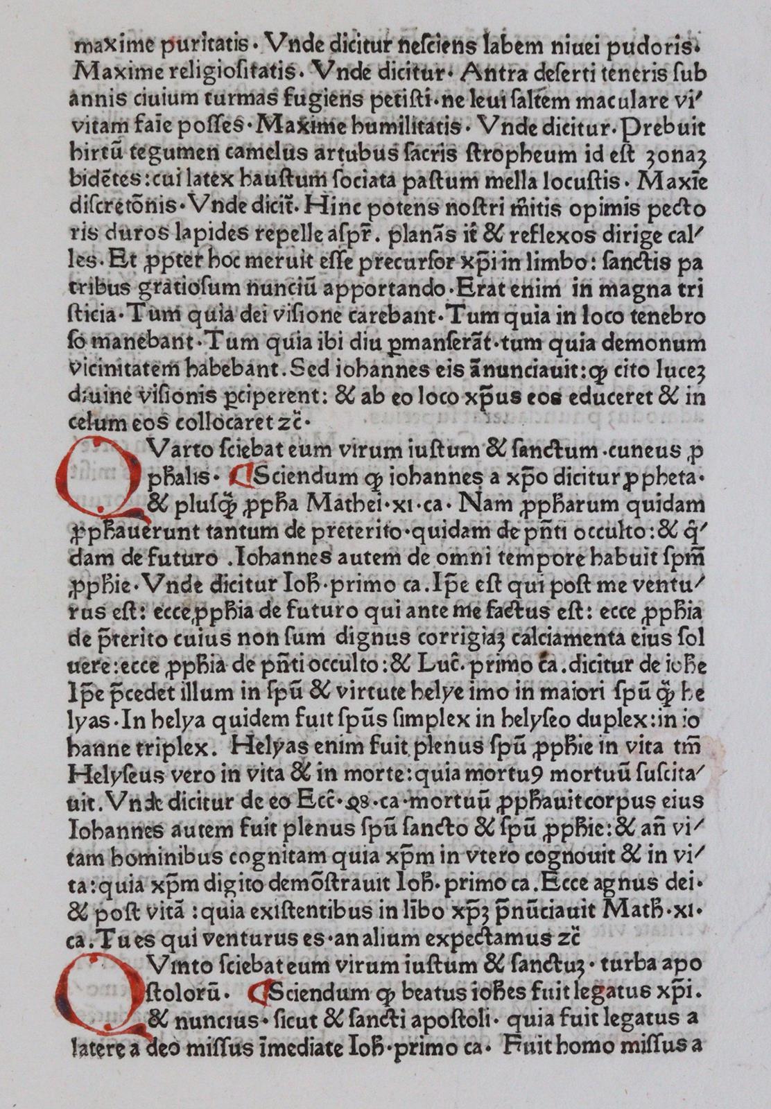 Inkunabelblätter. | Bild Nr.3