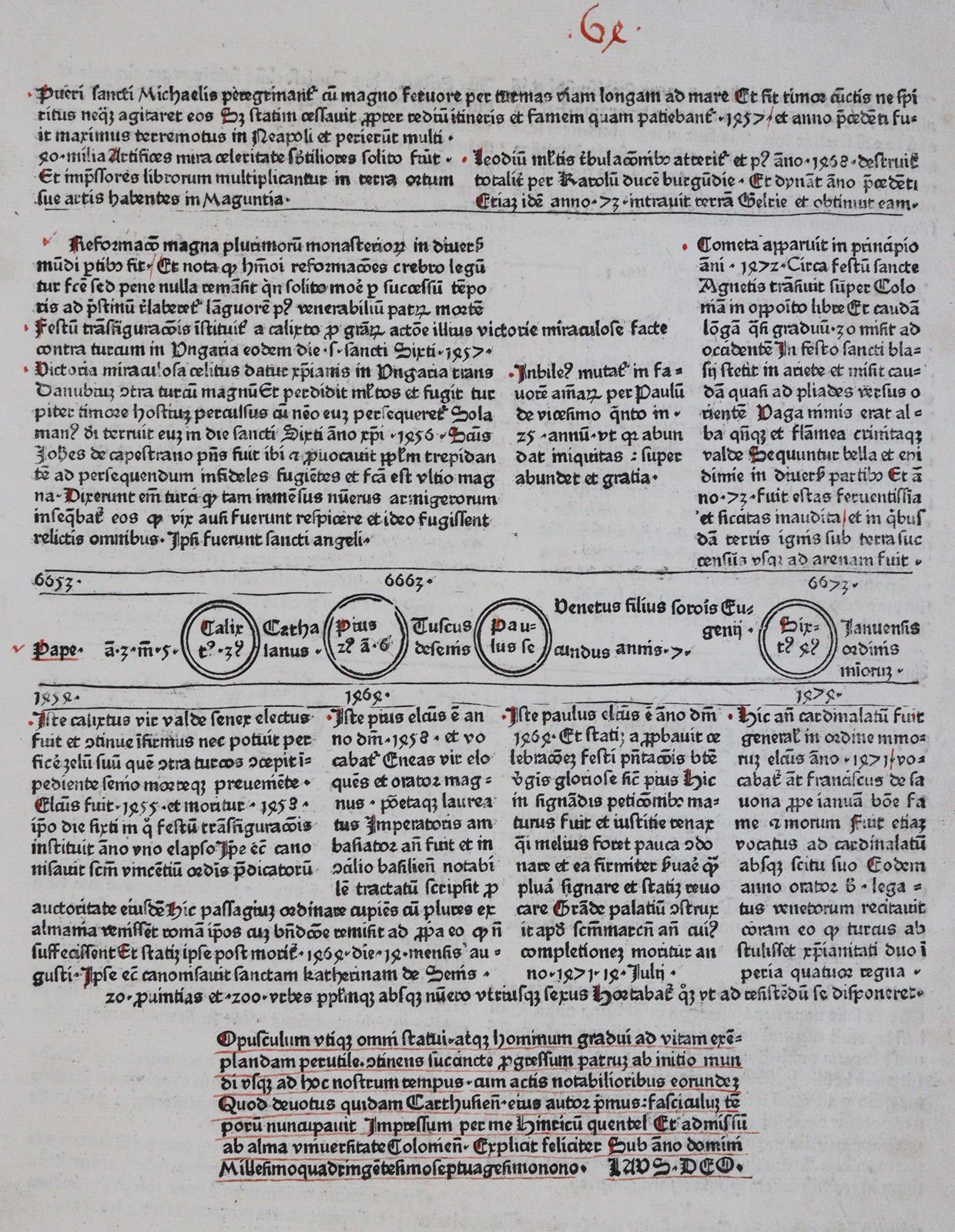 Inkunabelblätter. | Bild Nr.4