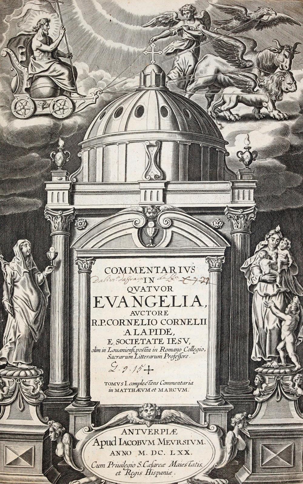 Lapide,C. (d.i. C.van den Steen). | Bild Nr.1