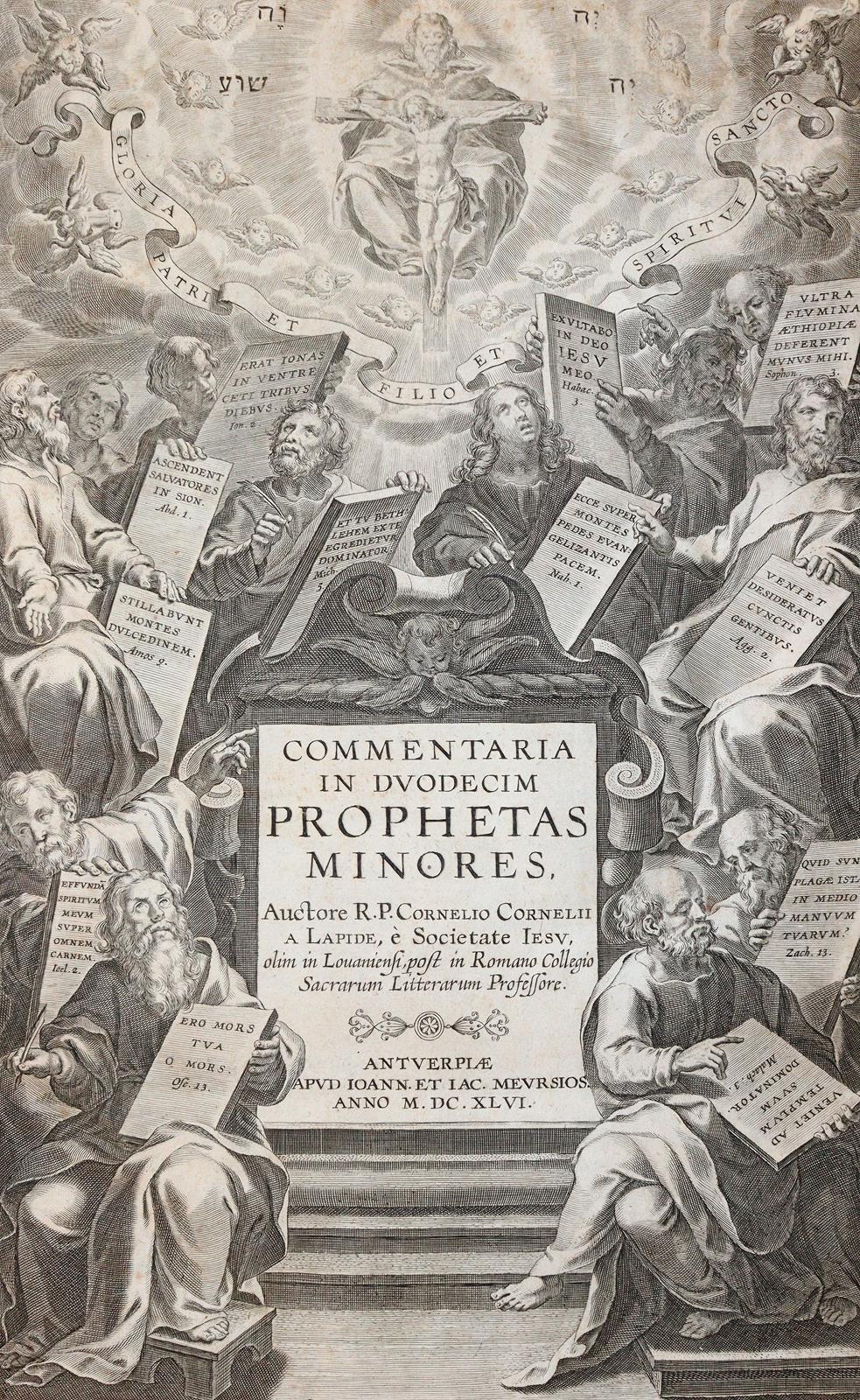 Lapide,C. (d.i. C.van den Steen). | Bild Nr.1