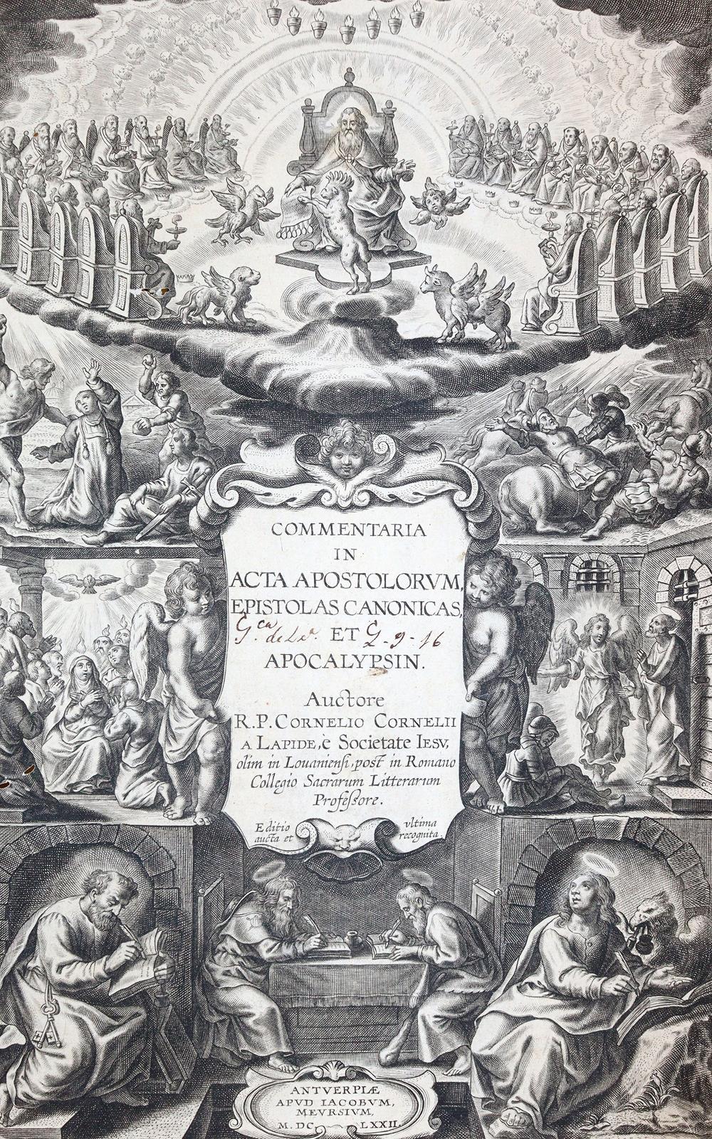 Lapide,C. (d.i. C.van den Steen). | Bild Nr.1