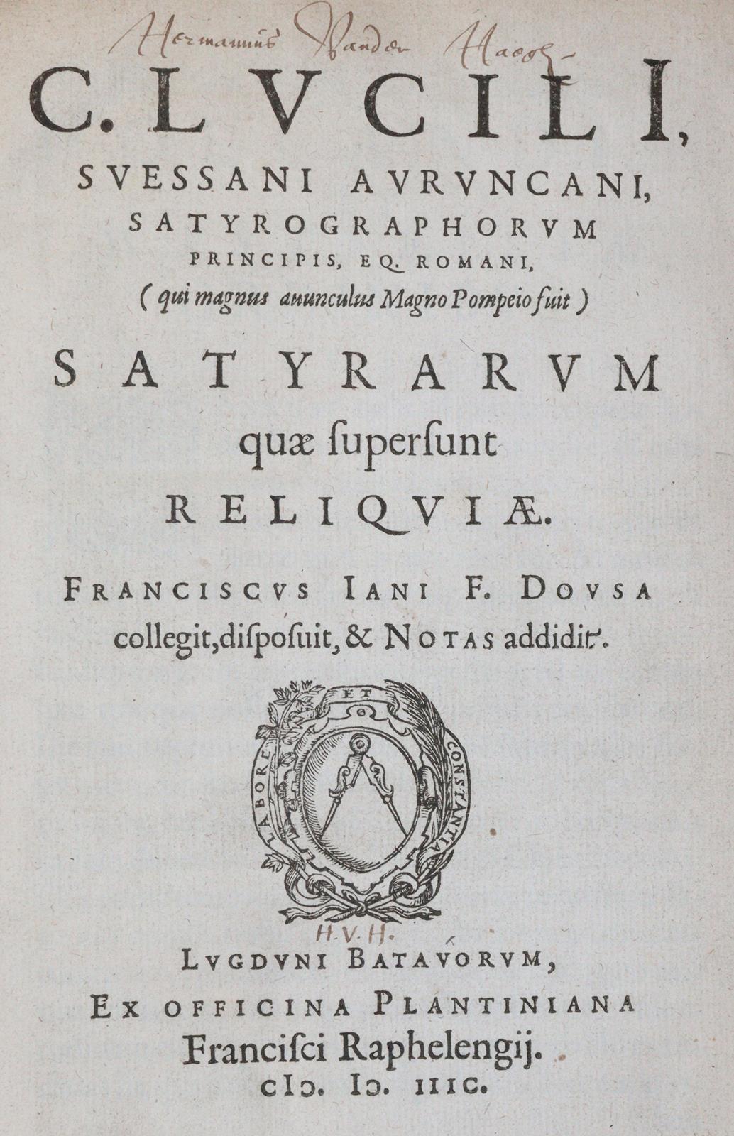 Lucilius,C. | Bild Nr.1