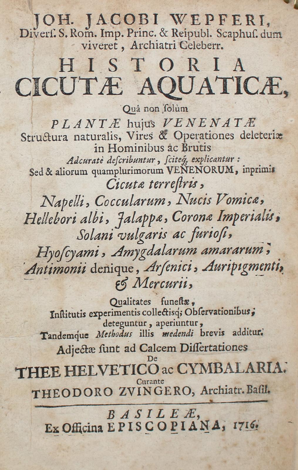 Wepfer,J.J. | Bild Nr.1