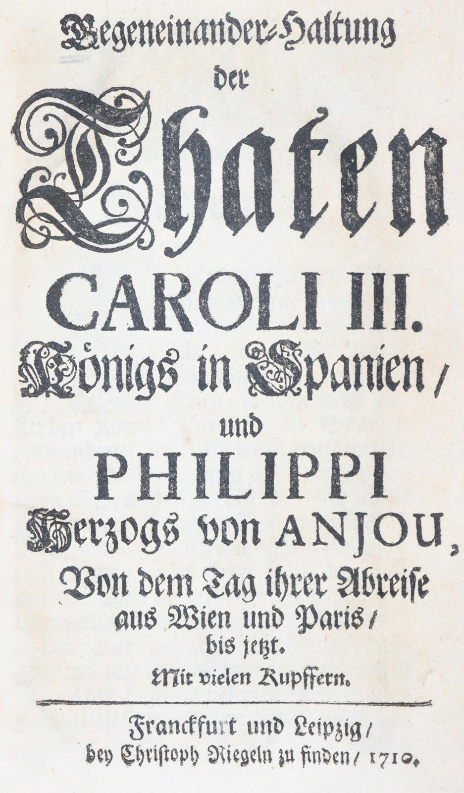 Spanischer Erbfolgekrieg. | Bild Nr.1