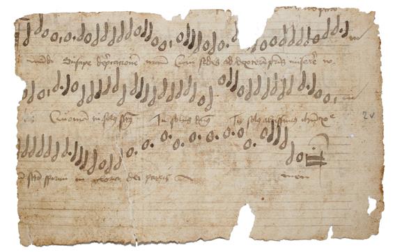 Musikmanuskript. | Bild Nr.1