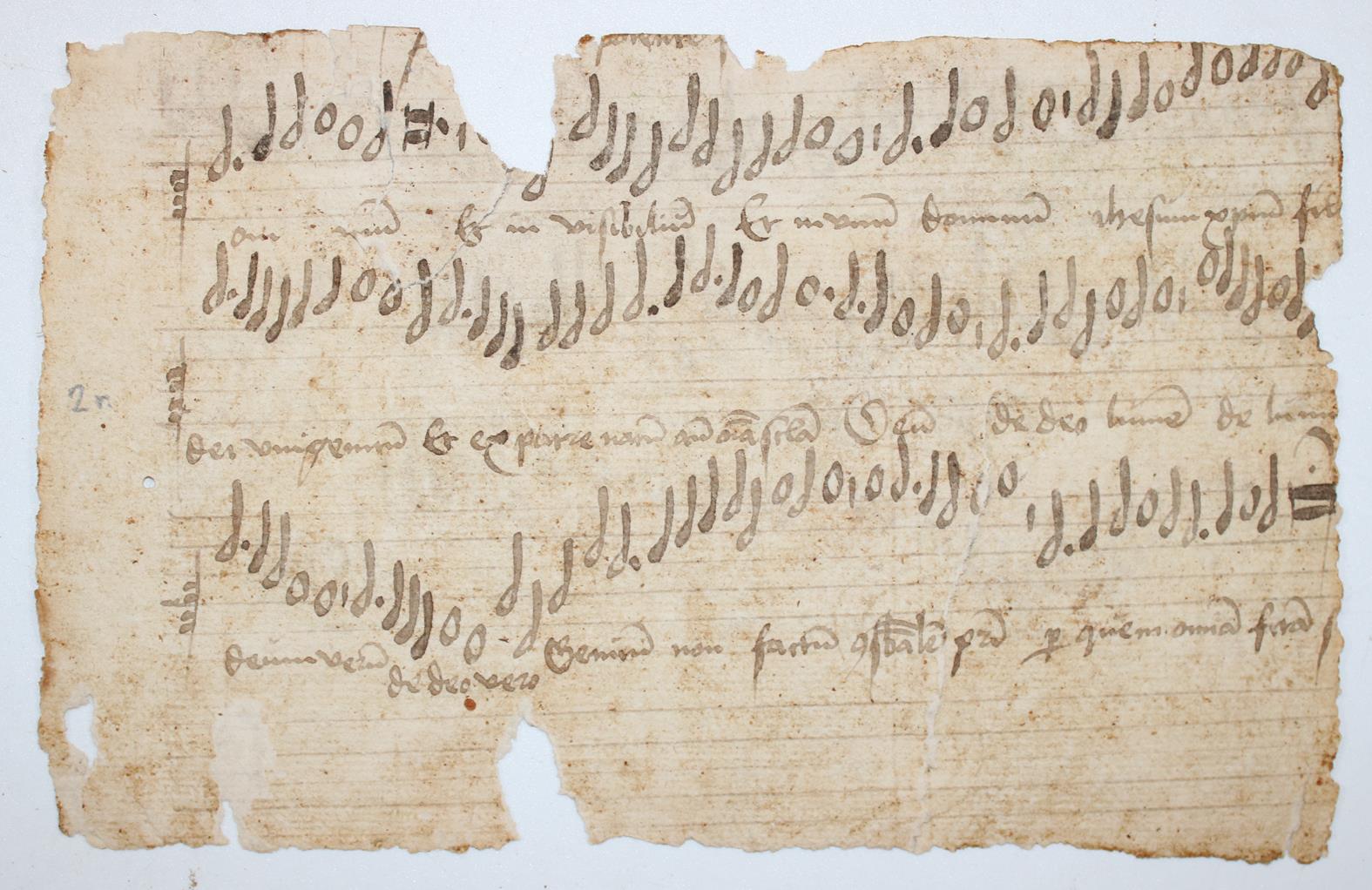 Musikmanuskript. | Bild Nr.2