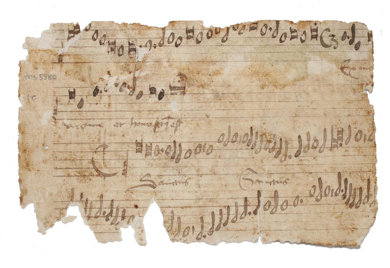 Musikmanuskript. | Bild Nr.3