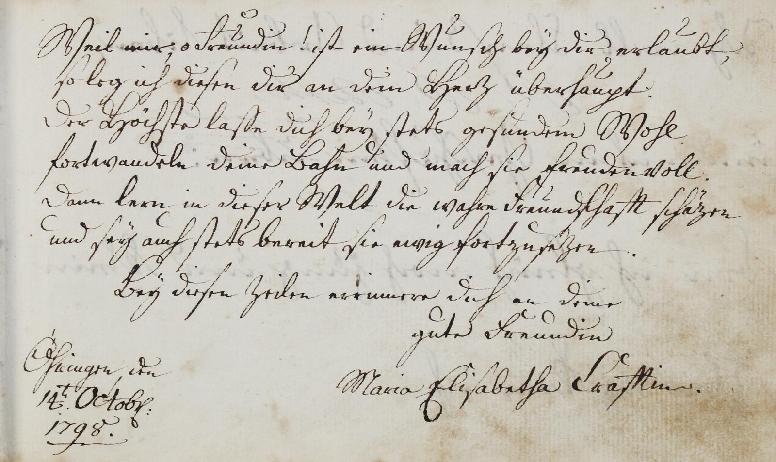 Stammbücher. | Bild Nr.3