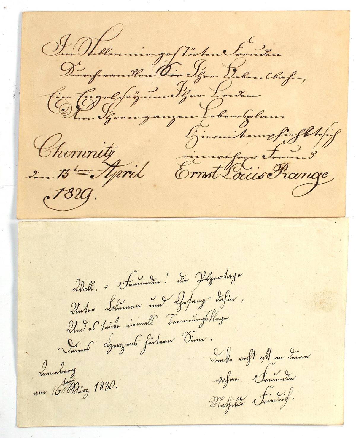 Stammbücher. | Bild Nr.4