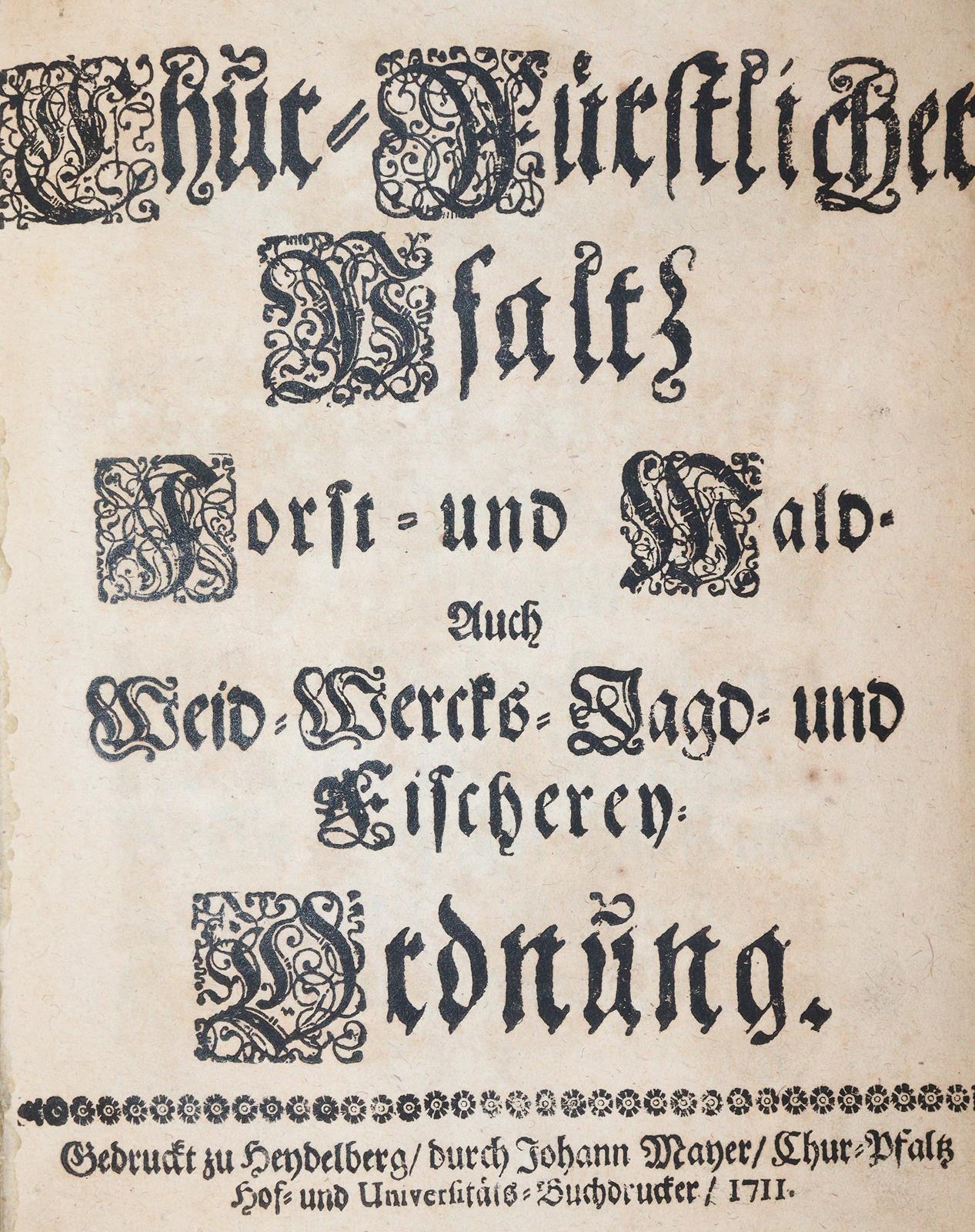 Chur-Fürstlicher Pfaltz | Bild Nr.1