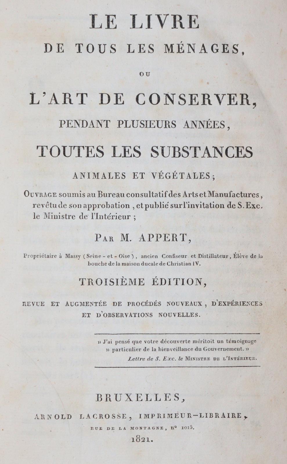 Appert,(F.N.). | Bild Nr.1