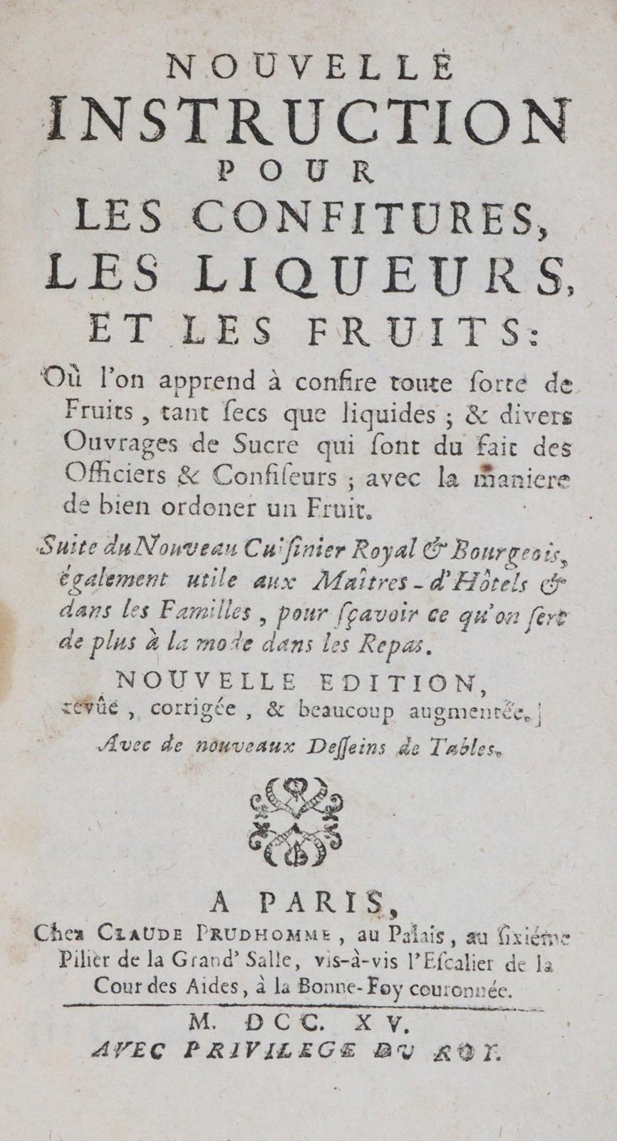 (Massialot,F.). | Bild Nr.1