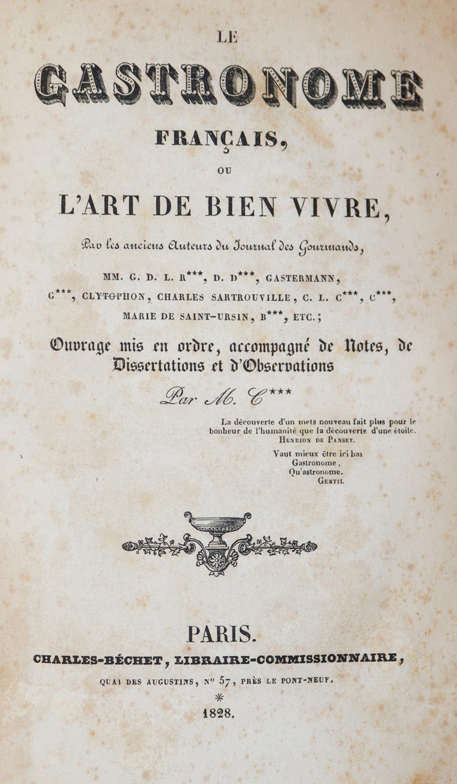 Gastronome Francais, Le, | Bild Nr.1