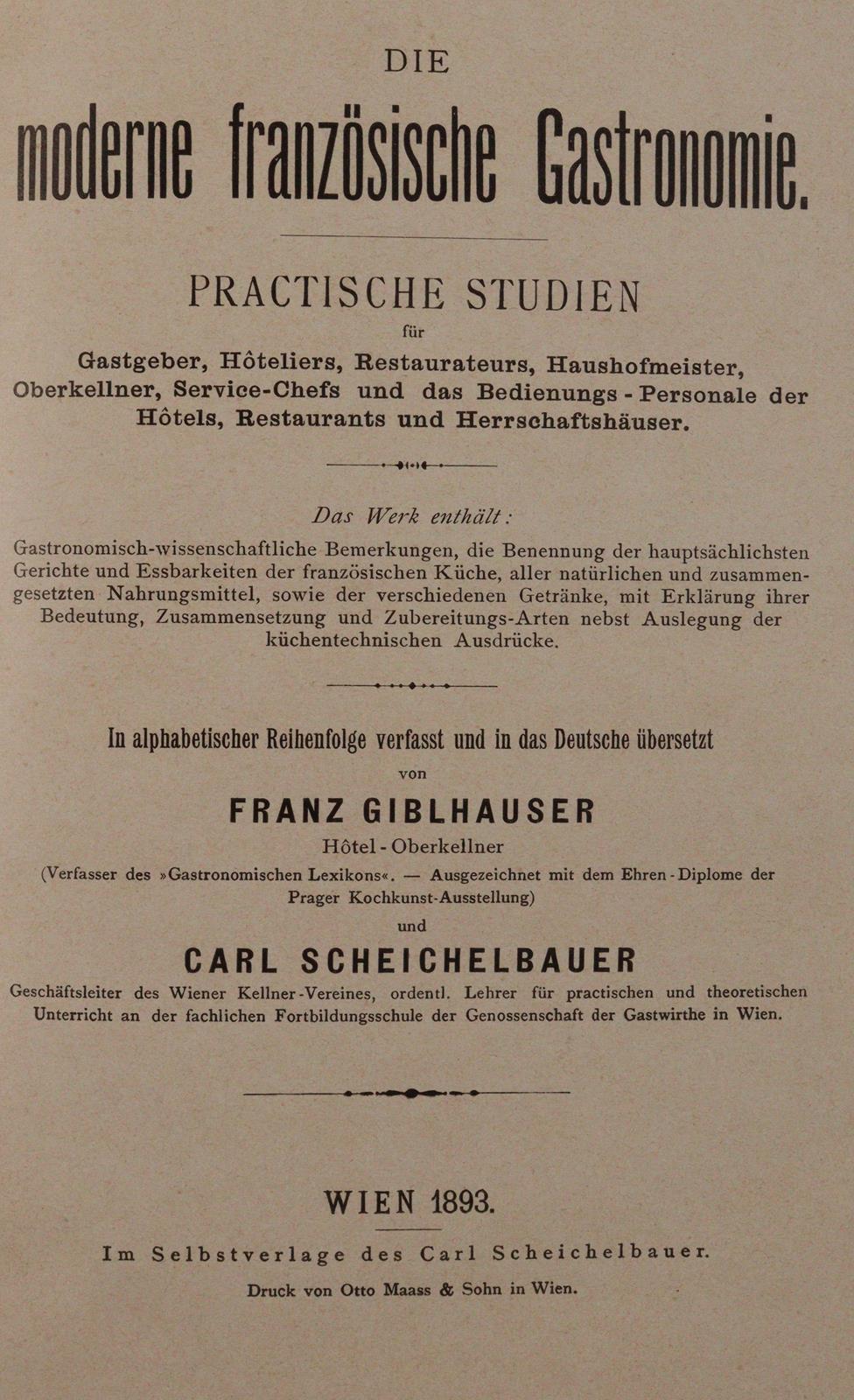 Giblhauser,F. u. C.Scheichelbauer. | Bild Nr.1