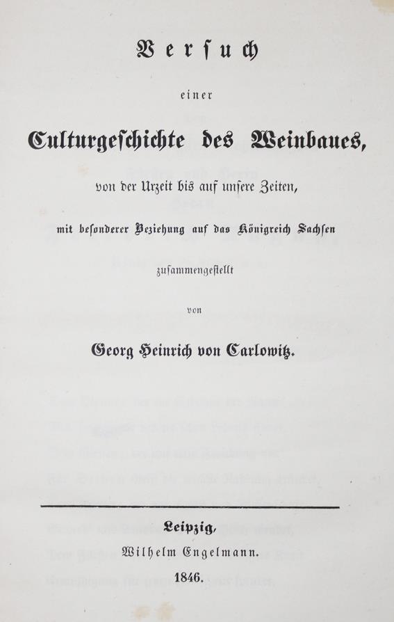 Carlowitz,G.H.v. | Bild Nr.1