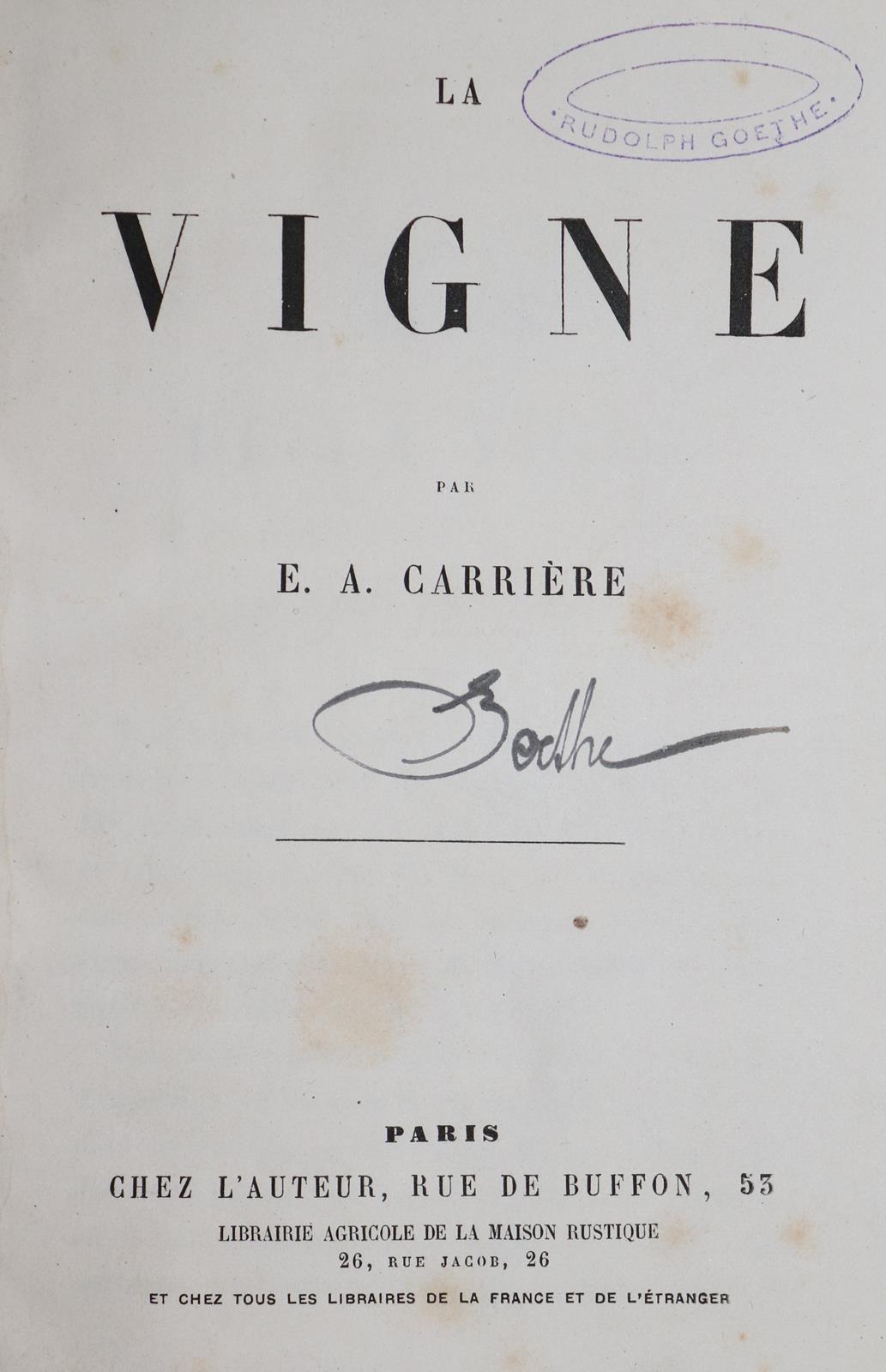 Carrierère,E.A. | Bild Nr.1
