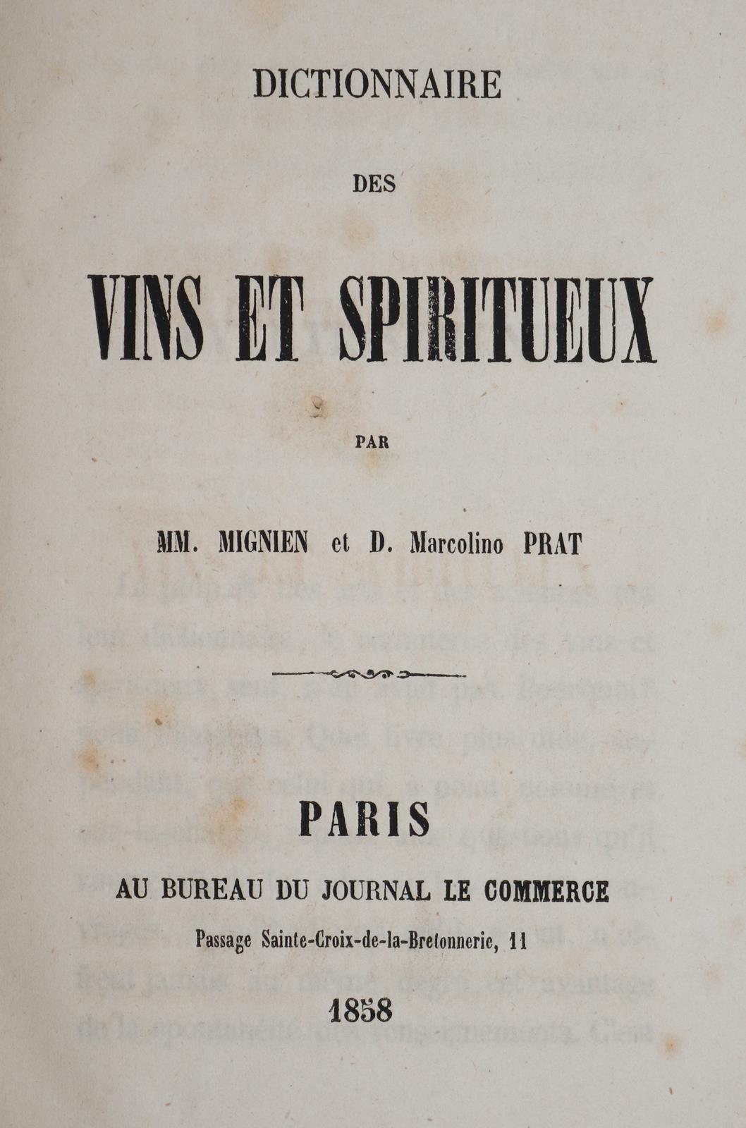 Mignien,M.et D. Marcolino Prat | Bild Nr.1