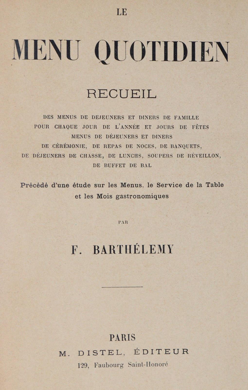 Barthelemy,F. | Bild Nr.1