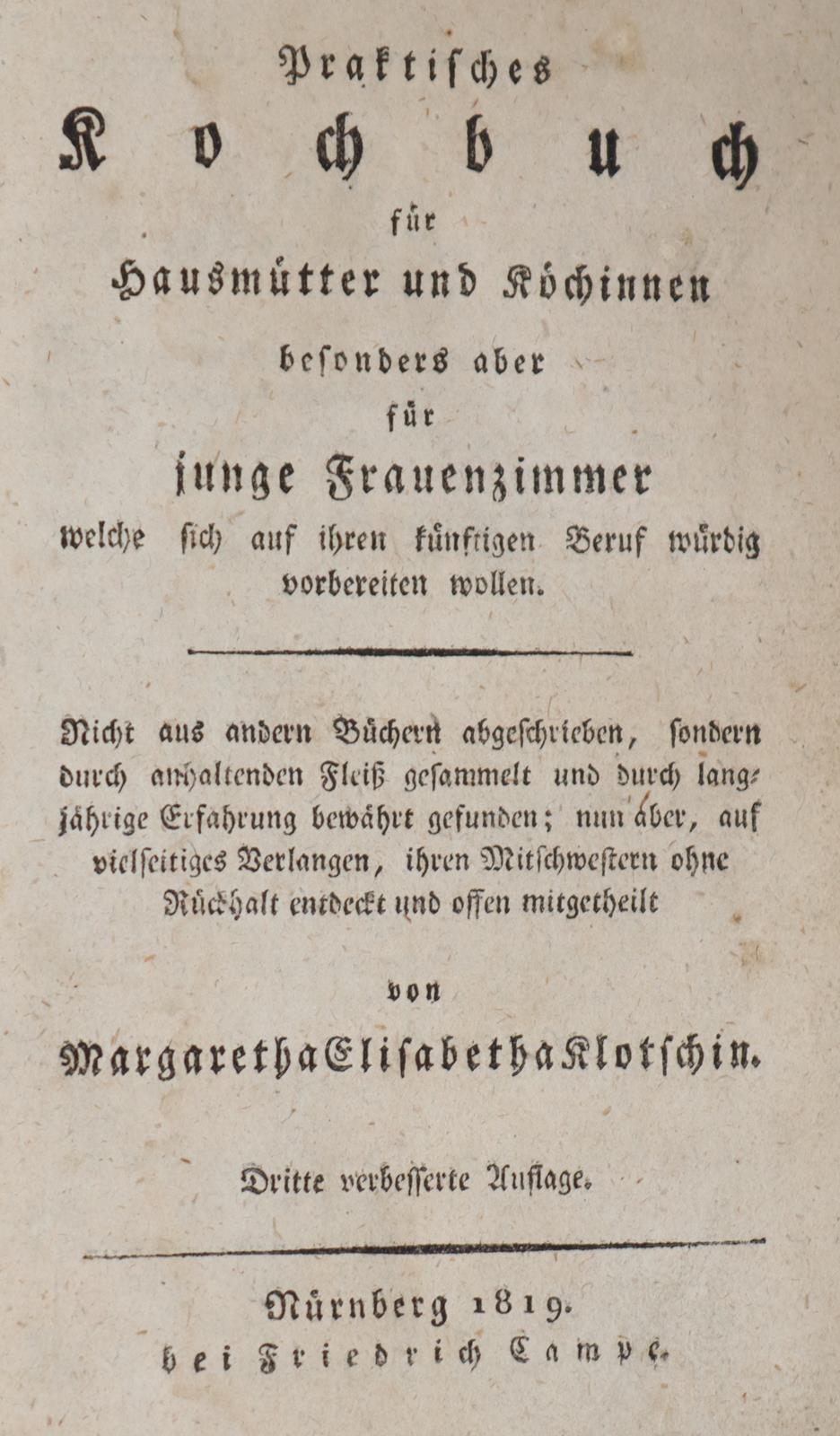 Klotsch,M.E. | Bild Nr.1