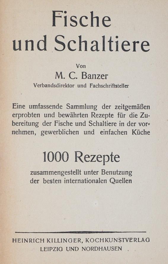 Kochkunst-Bibliothek. | Bild Nr.1