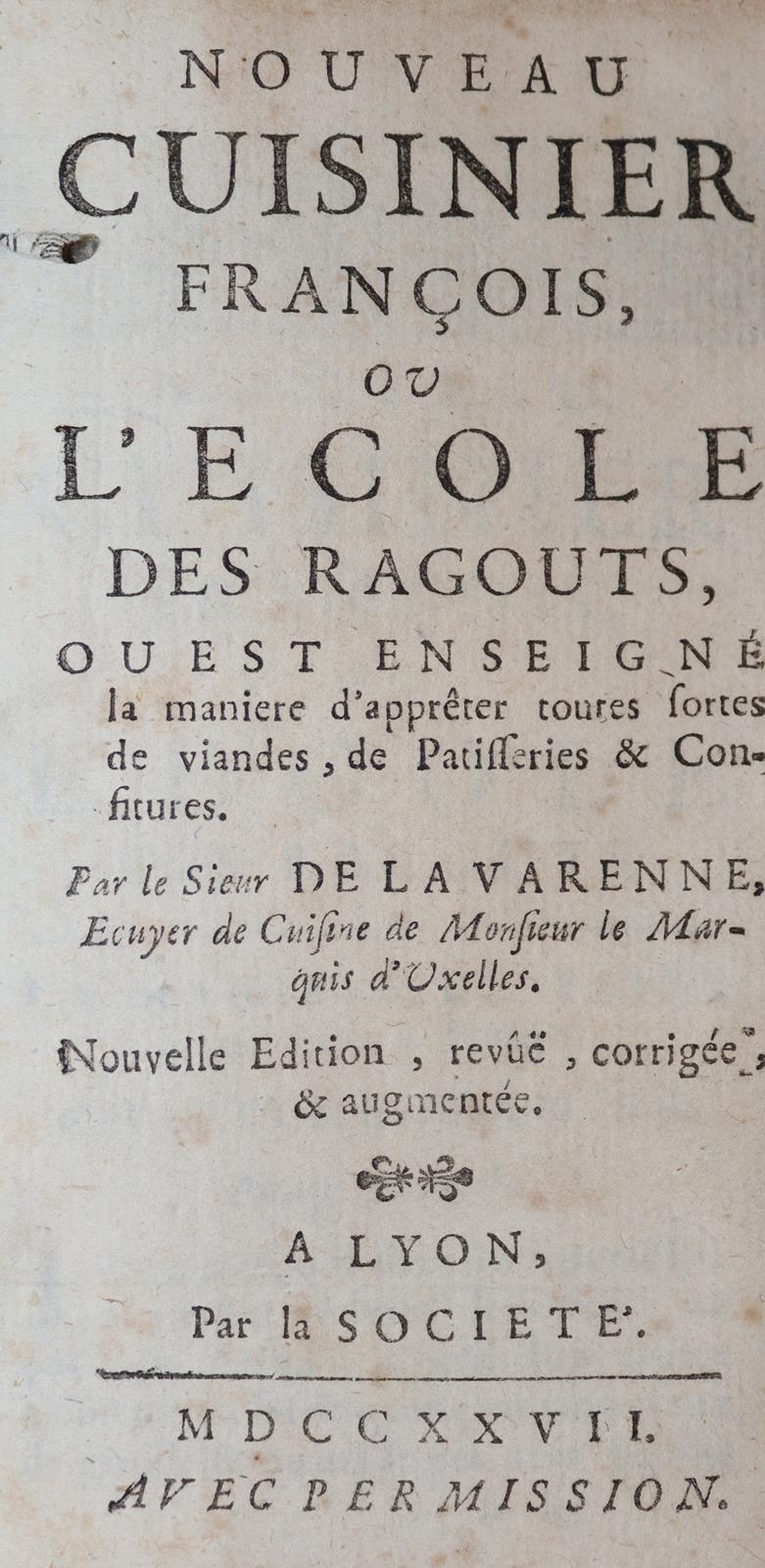 La Varenne,(F.P.de). | Bild Nr.1