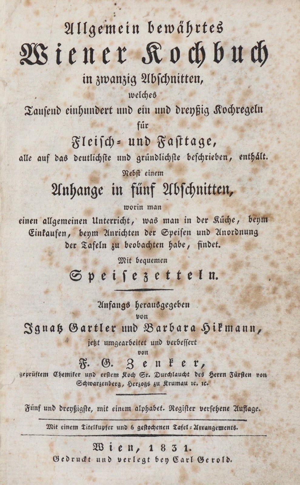 Gartler,I. u. B.Hikmann. | Bild Nr.1