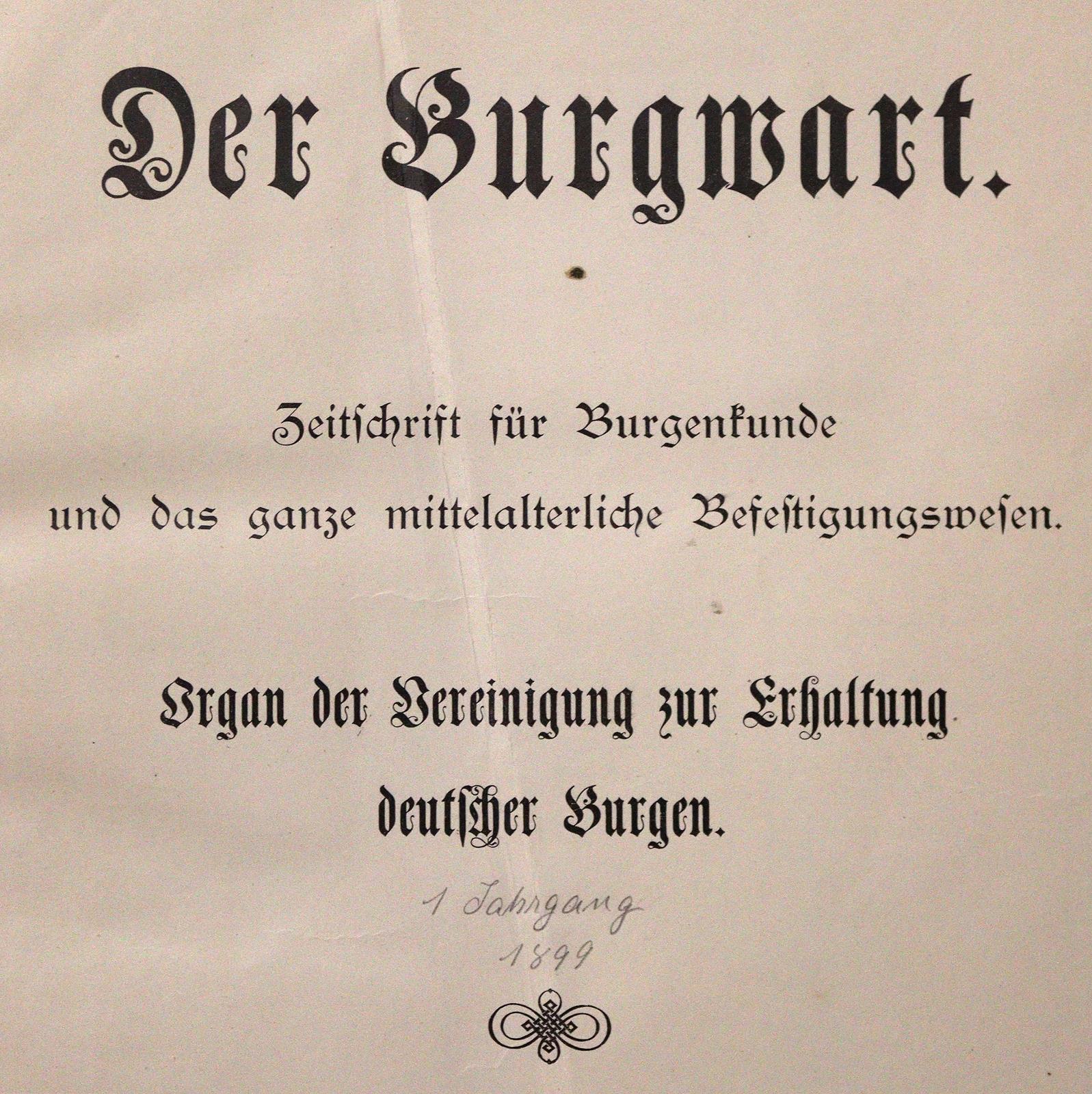 Burgwart, Der. | Bild Nr.1