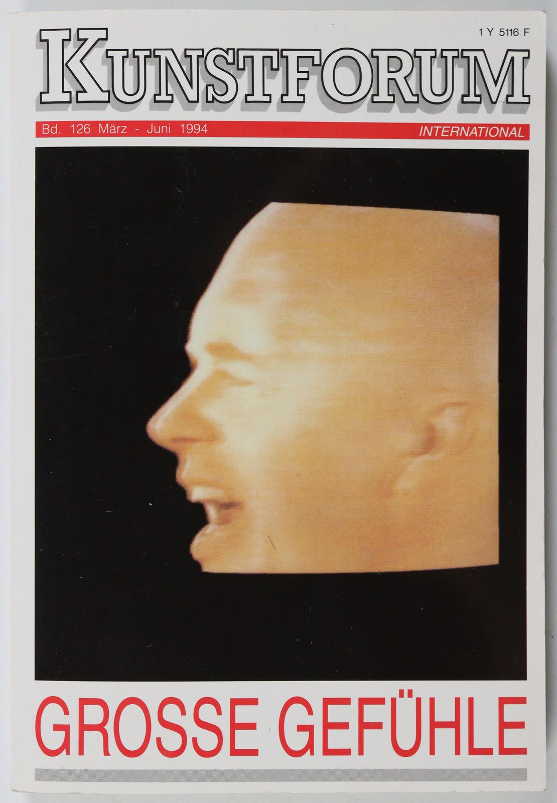 Kunstforum International. | Bild Nr.1