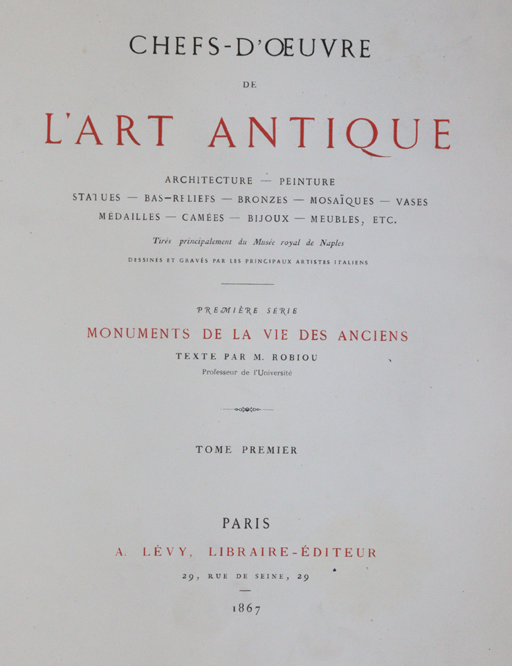 Lenormant,F. u. M.Robiou. | Bild Nr.1