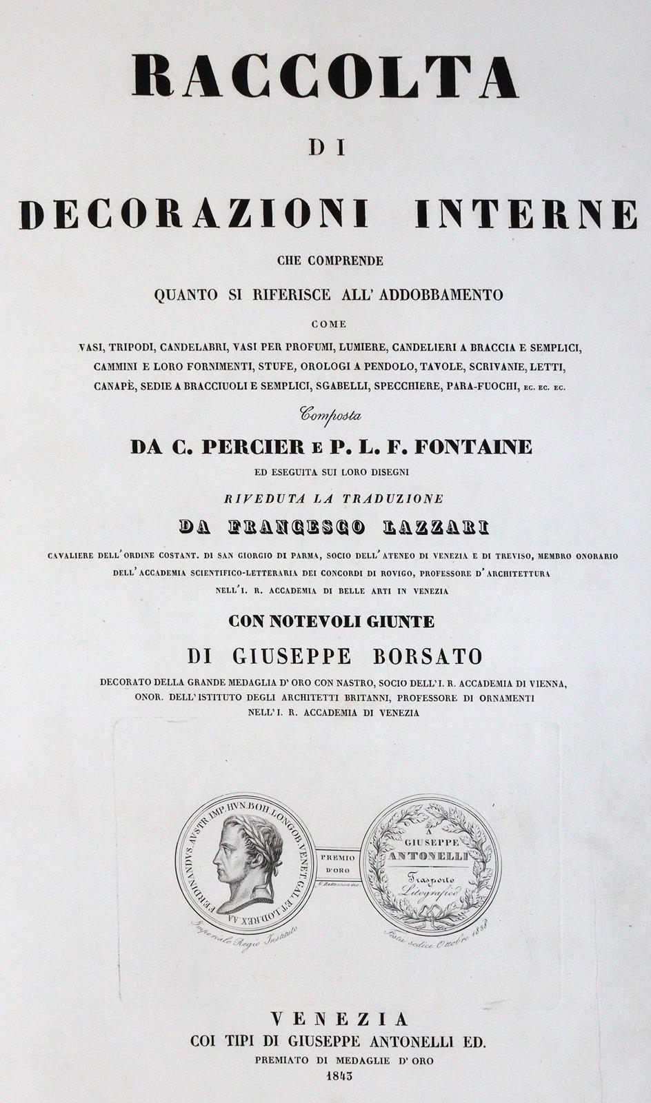 Percier,C. u. P.F.L.Fontaine. | Bild Nr.1