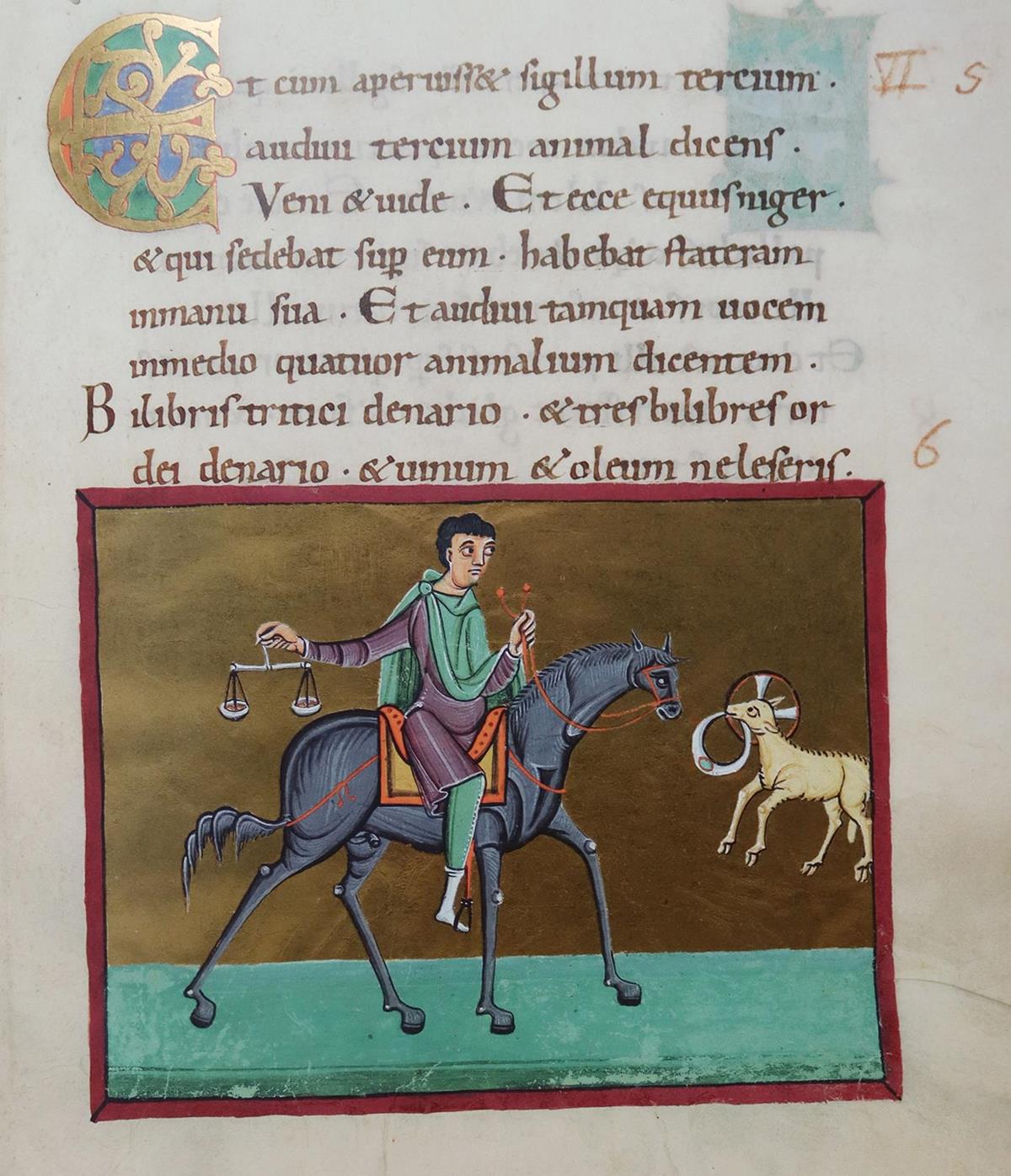 Bamberger Apokalypse, Die. | Bild Nr.6