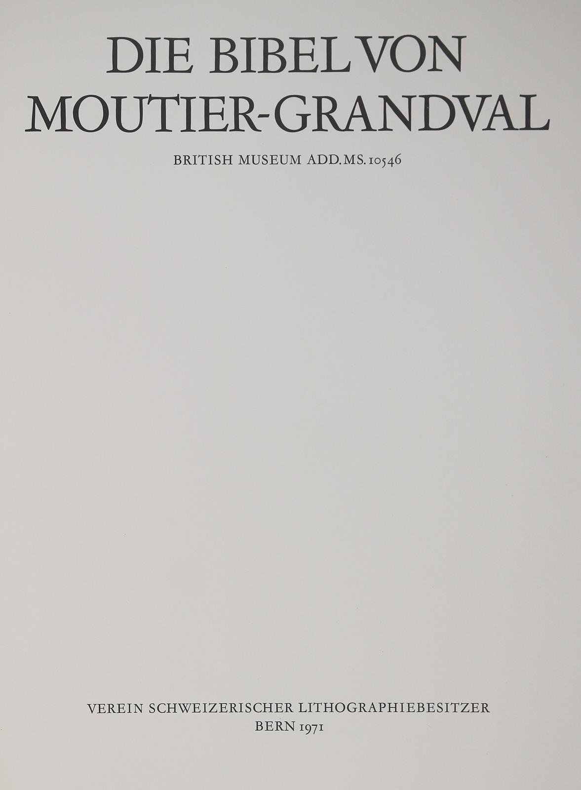 Grandval-Bibel. | Bild Nr.3