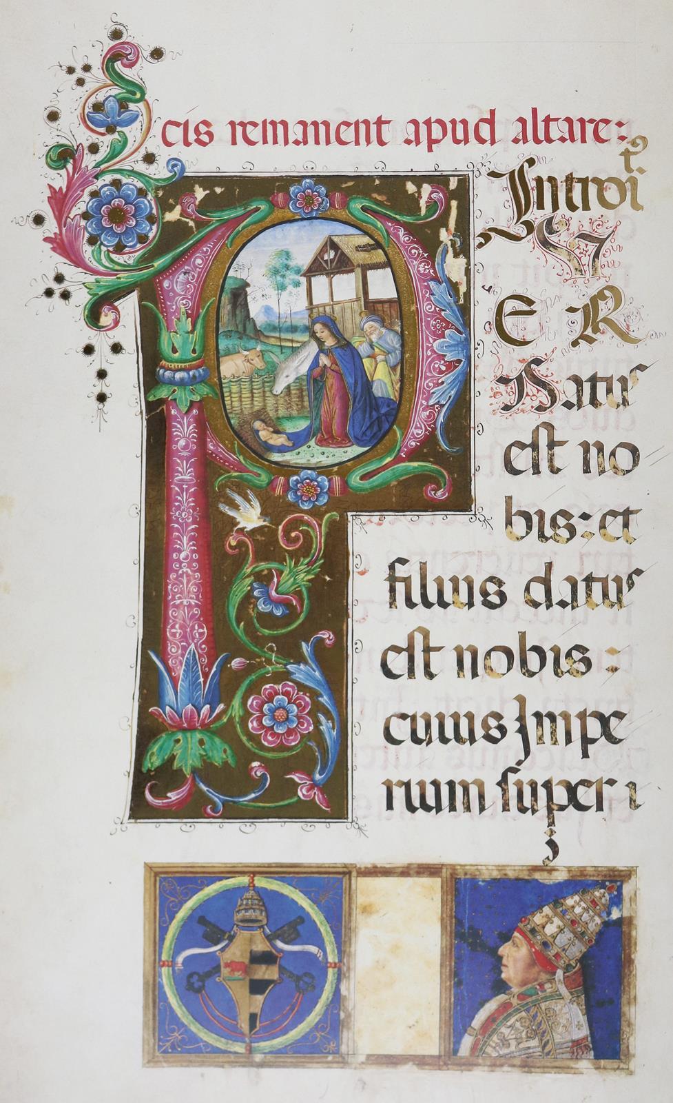 Weihnachtsmissale Alexander VI, Das. | Bild Nr.1