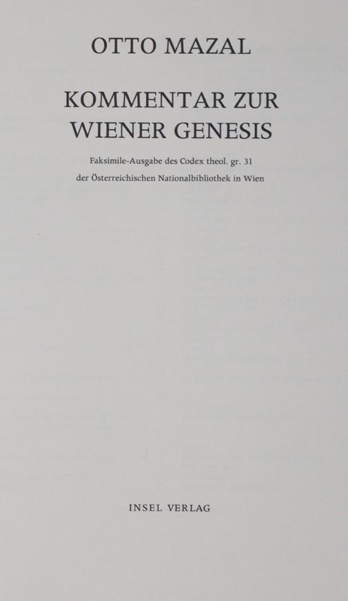 Wiener Genesis. | Bild Nr.1