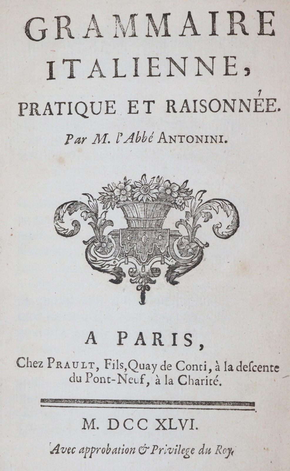 Antonini,(A.). | Bild Nr.1