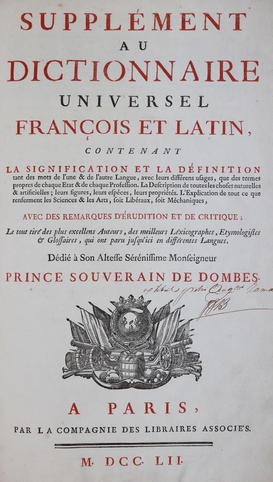 Dictionnaire universel | Bild Nr.1