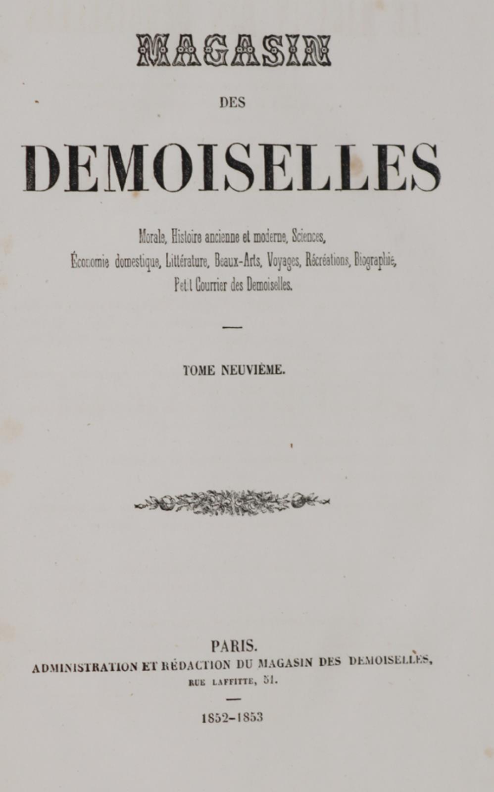 Conseiller des Dames, Le, | Bild Nr.1