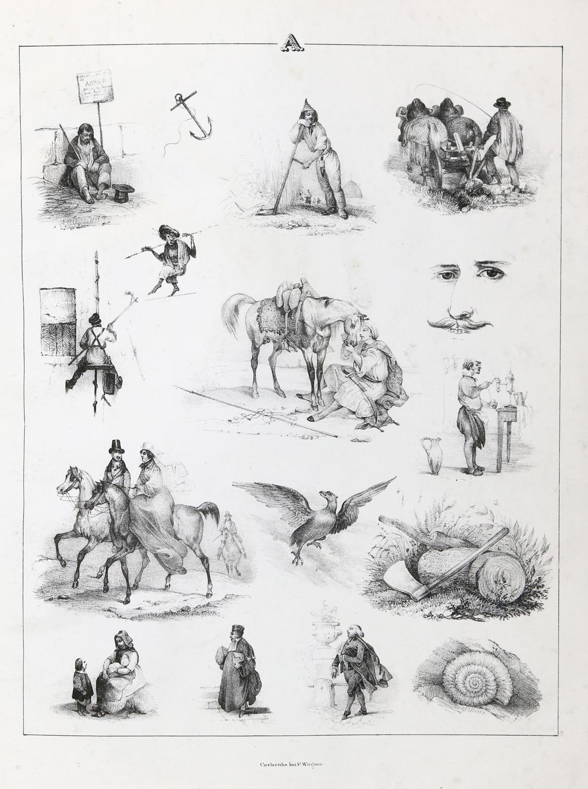 Bilder-ABC in Raethseln. | Bild Nr.1