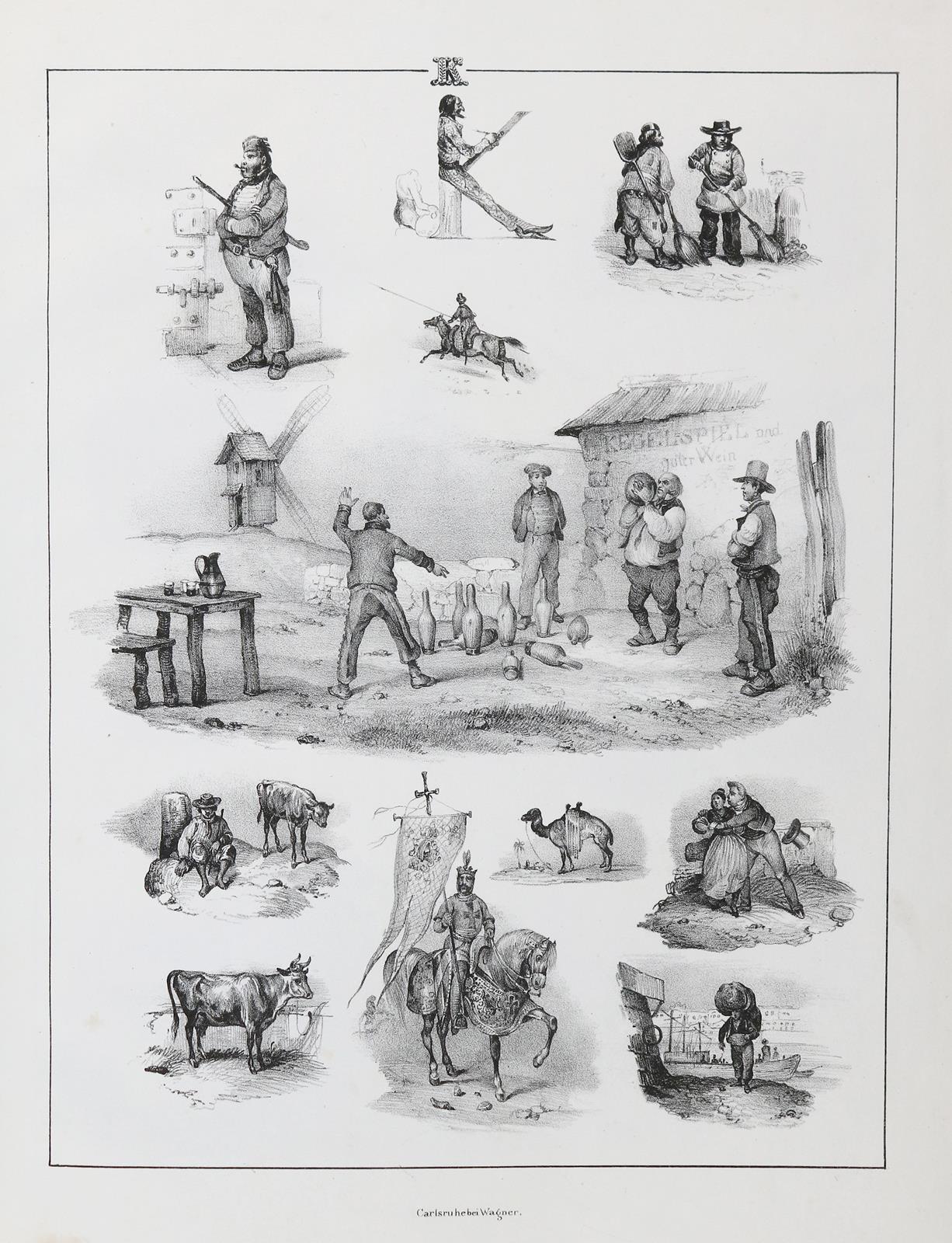 Bilder-ABC in Raethseln. | Bild Nr.2