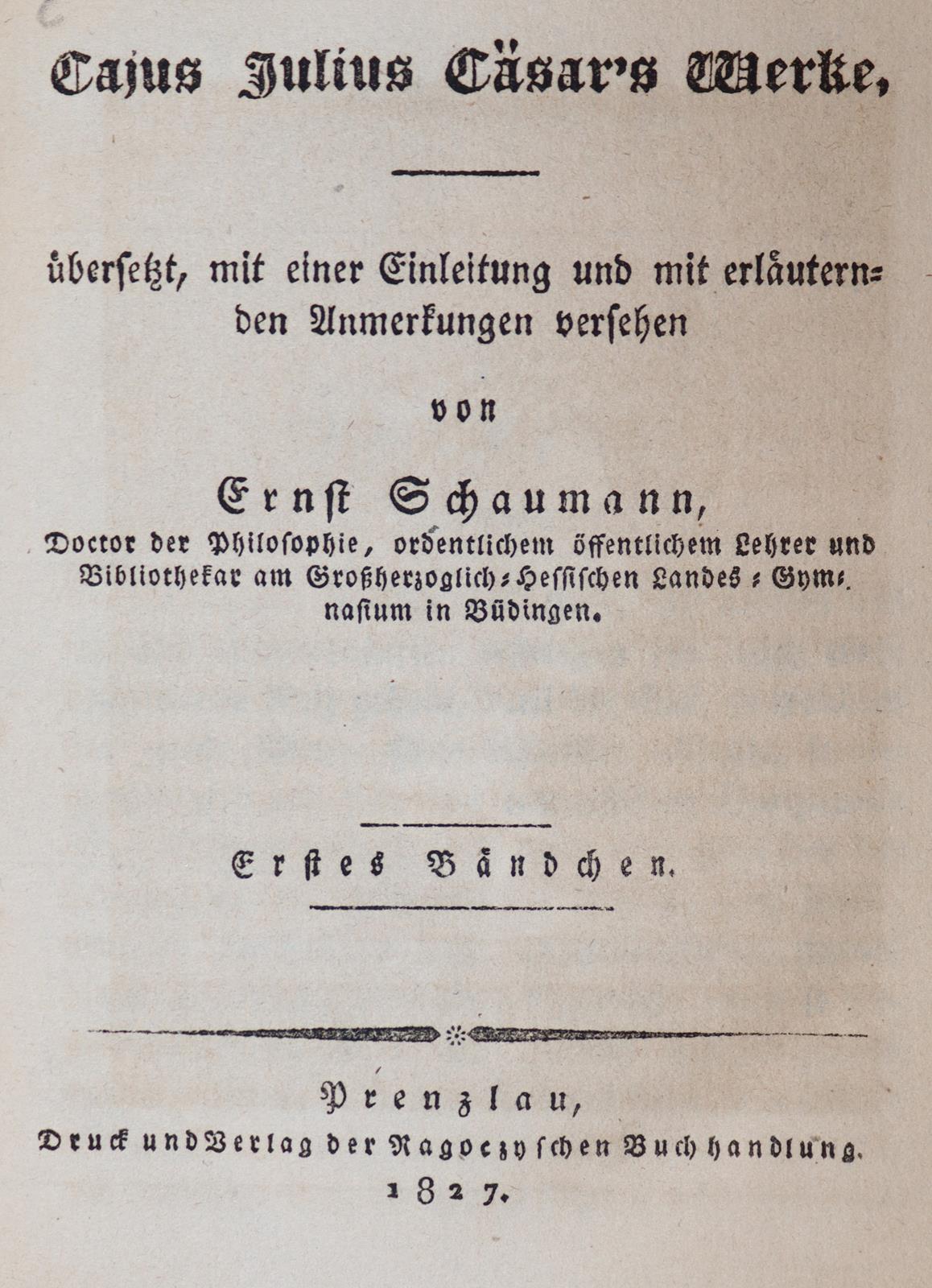 Caesar,G.I. | Bild Nr.1