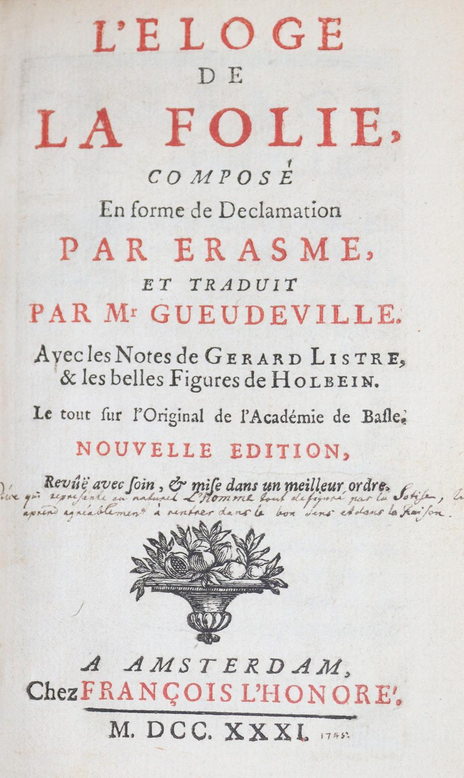 Erasmus Roterodamus,D. | Bild Nr.1