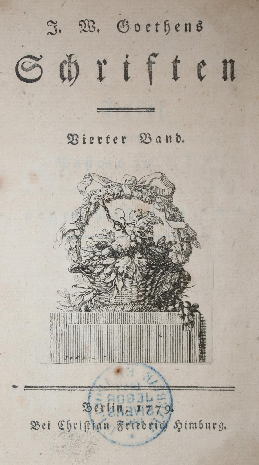 Goethe,(J.W.)v. | Bild Nr.2