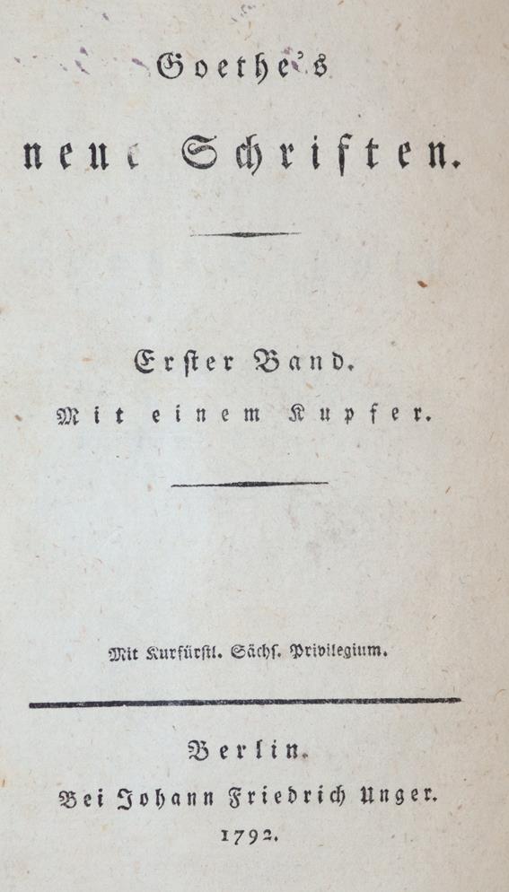 Goethe,(J.W.v.). | Bild Nr.1