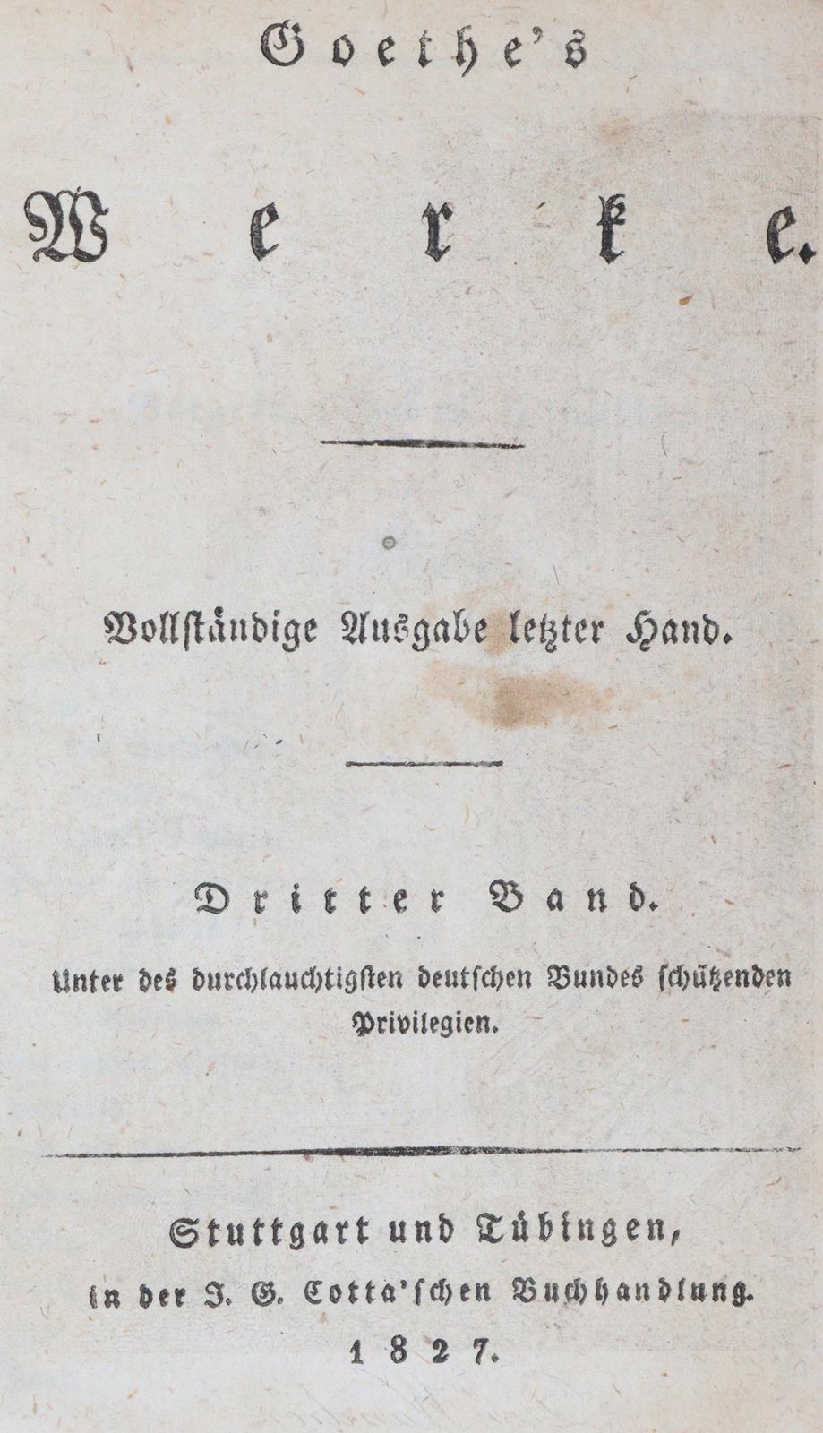 Goethe,J.W.v. | Bild Nr.3