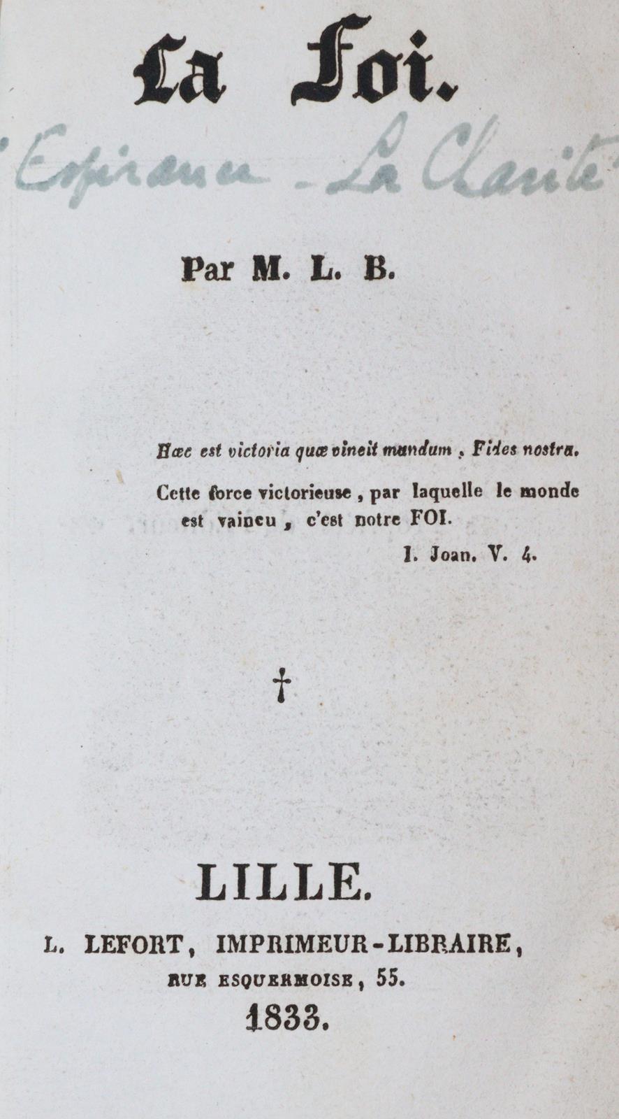 (Lafuite,F.J.). | Bild Nr.1