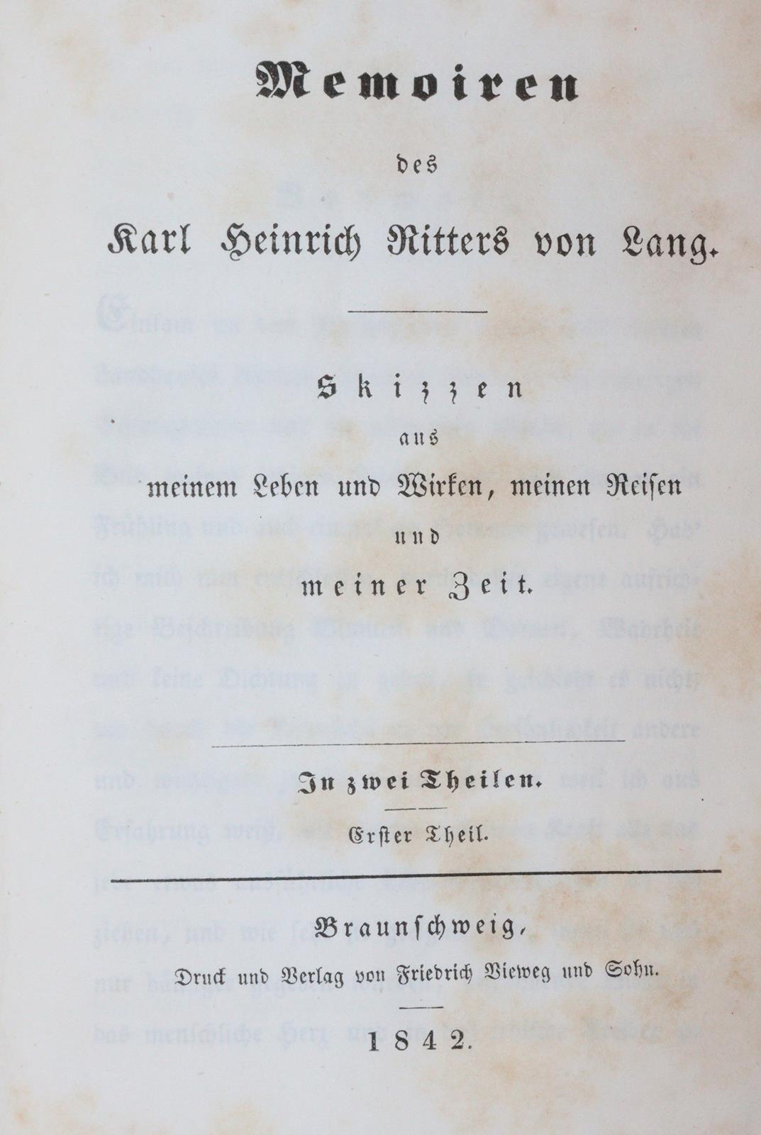 Lang,K.H.v. | Bild Nr.1