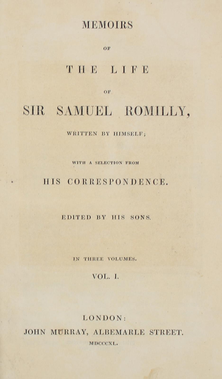 Romilly,S. | Bild Nr.1