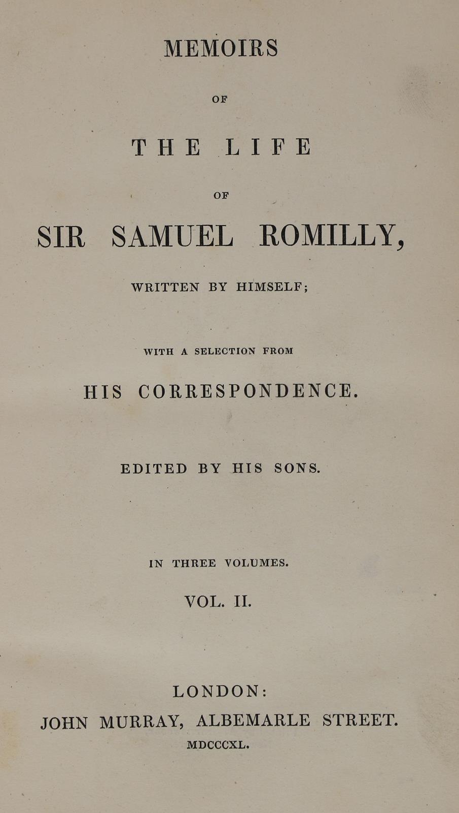 Romilly,S. | Bild Nr.3