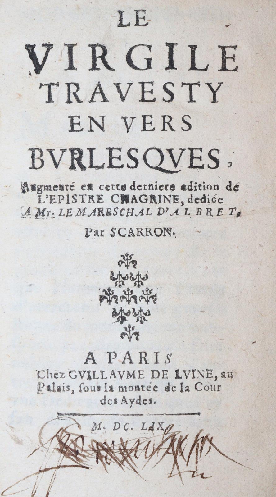 Scarron,(P.). | Bild Nr.1