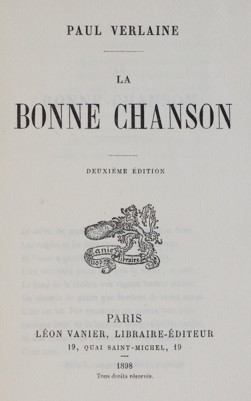 Verlaine,P. | Bild Nr.1